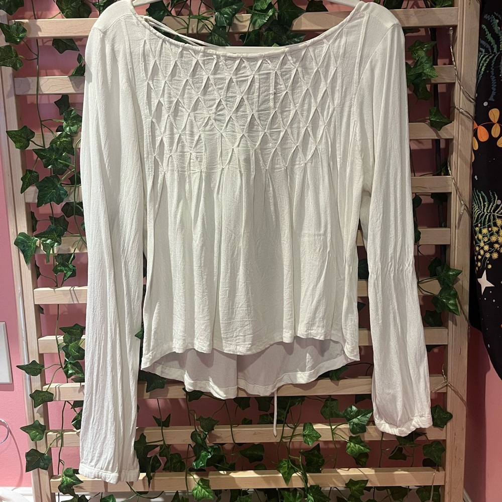 SeaGypsies Boho White Top